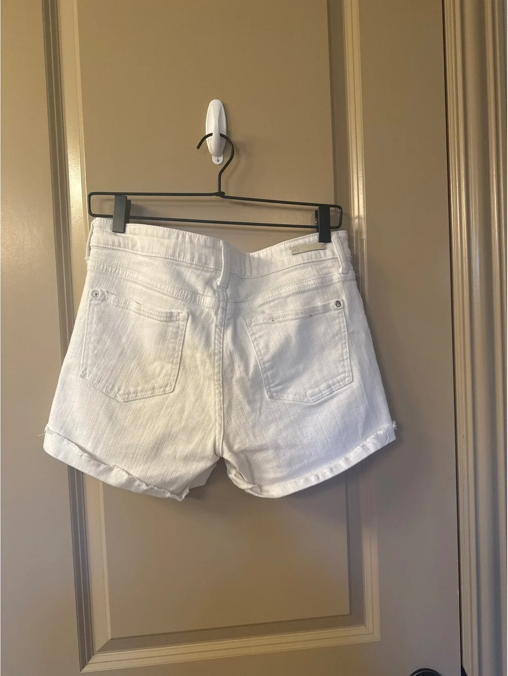 Anthropologie  Pilcro White Denim Shorts
